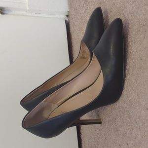 Black stillettos size 10
